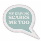 Car Decal Bumper Sticker (Voorkant)