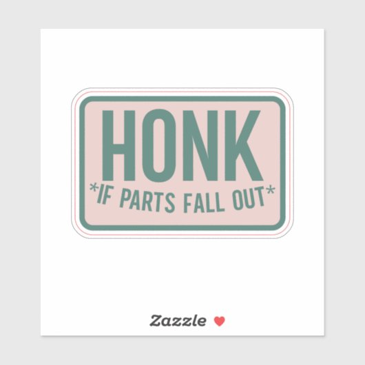 Car Decal Bumper Sticker (Vel)