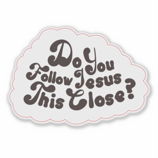 Car Decal Bumper Sticker (Voorkant)