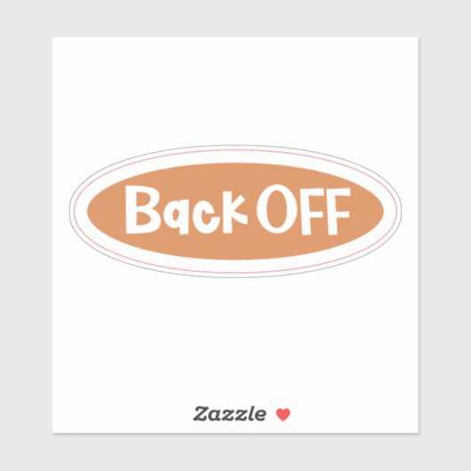 Car Decal Bumper Sticker (Vel)