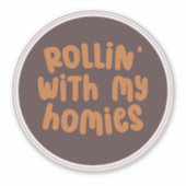 Car Decal Bumper Sticker (Voorkant)