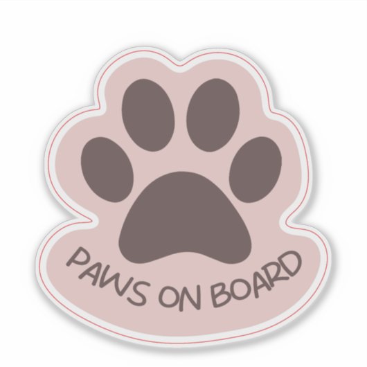 Car Decal Bumper Sticker (Voorkant)