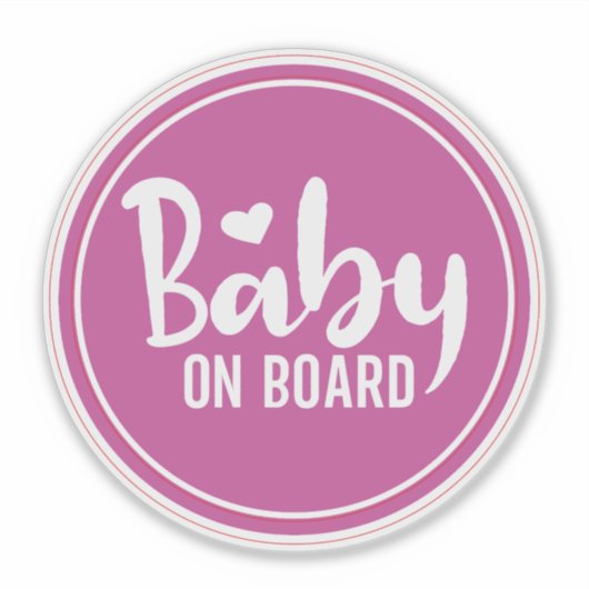 Car Decal Bumper Sticker  (Voorkant)