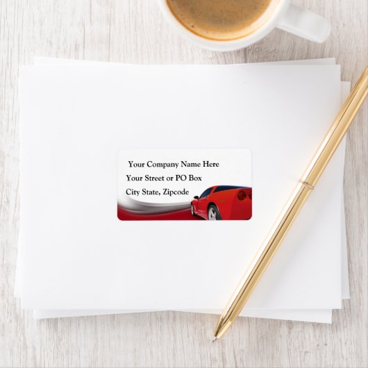 Car Details Etiket (Insitu)