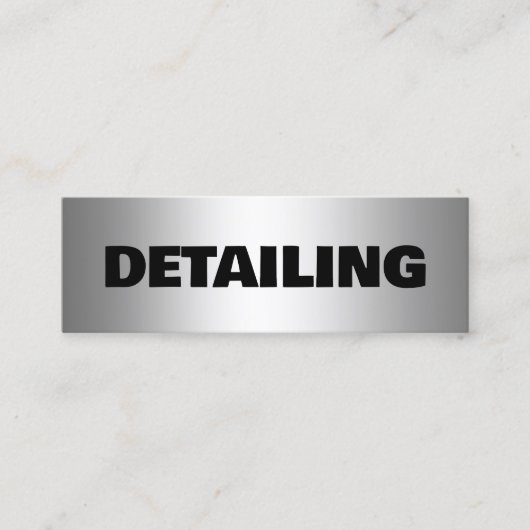 Car Details Mini Visitekaartje (Voorkant)