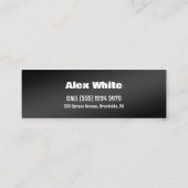 Car Details Mini Visitekaartje (Achterkant)