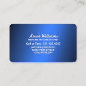 Car Details Visitekaartje (Achterkant)