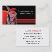 Car Details Visitekaartje (Voorkant / Achterkant)