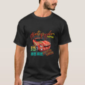 Car Fanatic Red Lightning 64 Street Psycho Motors T-shirt (Voorkant)
