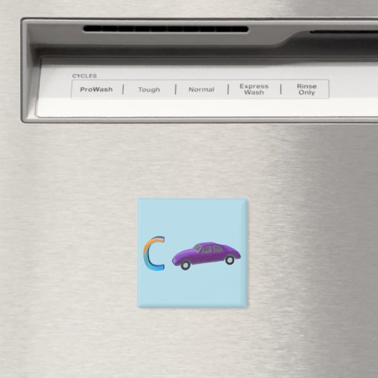 Car Fridge Magnet (Insitu (Vaatwasser))