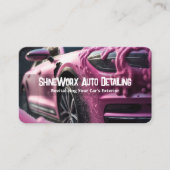 Car-gegevens Visitekaartje (Voorkant)