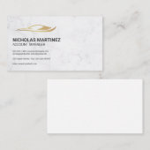 Car Gold Logo Afsprakenkaartje (Voorkant / Achterkant)