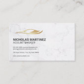 Car Gold Logo Afsprakenkaartje (Voorkant)