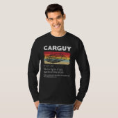 Car Guy Definition Retro Vintage Car T-shirt (Voorkant volledig)