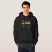 Car Guy Definition  Sport Car  Car guy Mechanic Hoodie (Voorkant volledig)