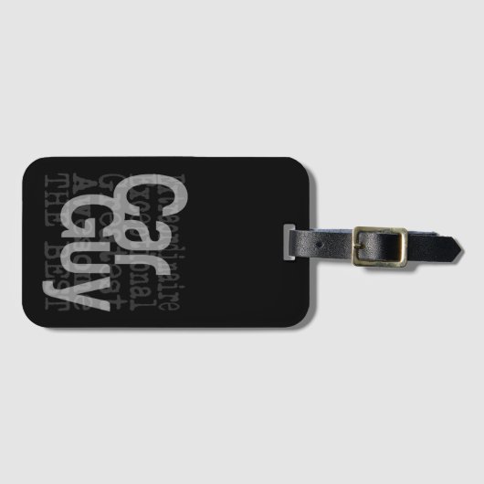 Car Guy Extraordinaire Bagagelabel (Voorkant (horizontaal))