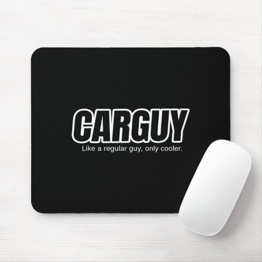 Car Guy Gift - Carguy Like A Regular Guy, Only Coo Muismat (Met muis)
