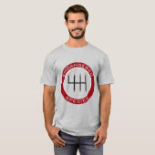 Car Guy, Mechanic, Endangered Species, Manual T-shirt (Voorkant volledig)