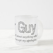 Car Guy Talk Matglas Koffiemok (Voorkant rechts)