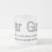 Car Guy Talk Matglas Koffiemok (Center)