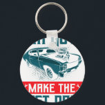 Car Guys Make The Best Dads Sleutelhanger<br><div class="desc">A stylish keychain featuring a vintage classic car design. A perfect accessory for car lovers and collectors. Great for everyday use or as a small and thoughtful gift for classic car enthusiasts.</div>