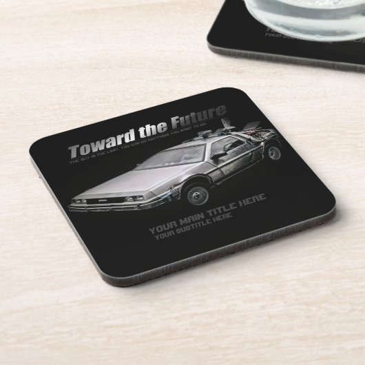 Car：Hard Plastic Coaster Bier Onderzetter (Linkerzijde)