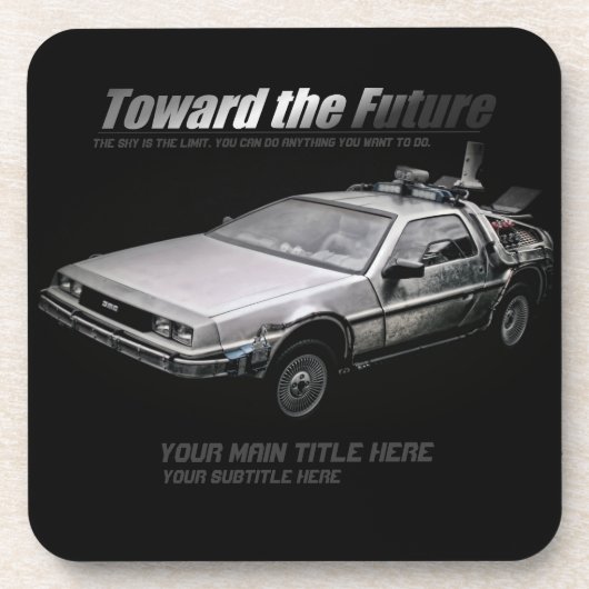 Car:Hard Plastic Coaster Bier Onderzetter (Voorkant)