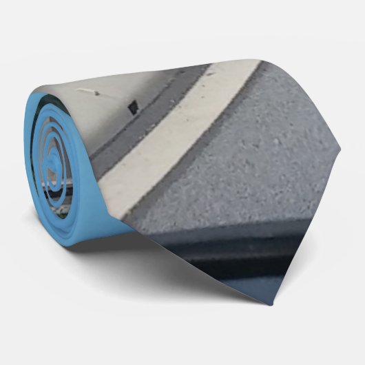 Car Holiday Mountains Europe Austria Fotografie Stropdas (Opgerold)