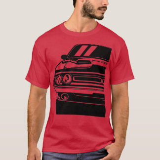 Car-illustratie van een Challenger RT Art Ameri ui T-shirt