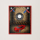 Car Jigzaag Puzzle Legpuzzel (Verticaal)
