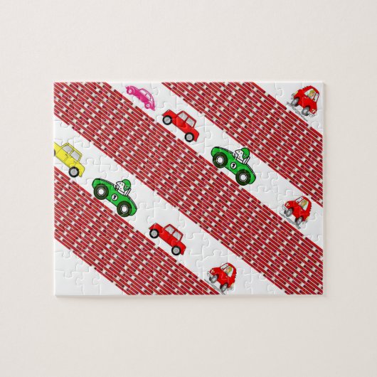 Car Jigzaag Puzzle Legpuzzel (Horizontaal)