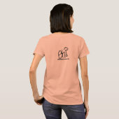 Car Lady T-shirt (Achterkant volledig)