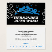 Car Logo Soap Bubble Visitekaartje (Voorkant /achterkant)