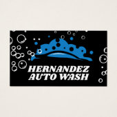 Car Logo Soap Bubble Visitekaartje (Voorkant)