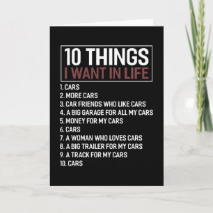 Car Lover Mechanic Musculair Car Enthusiast Gift I Kaart