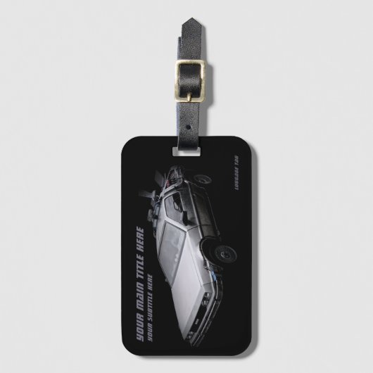 Car:Luggage Tag Bagagelabel (Voorkant (verticaal))