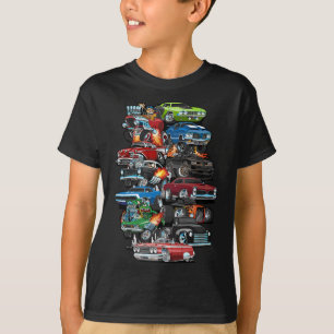 Car Madness! Spierauto's, klassieke auto's en warm T-shirt