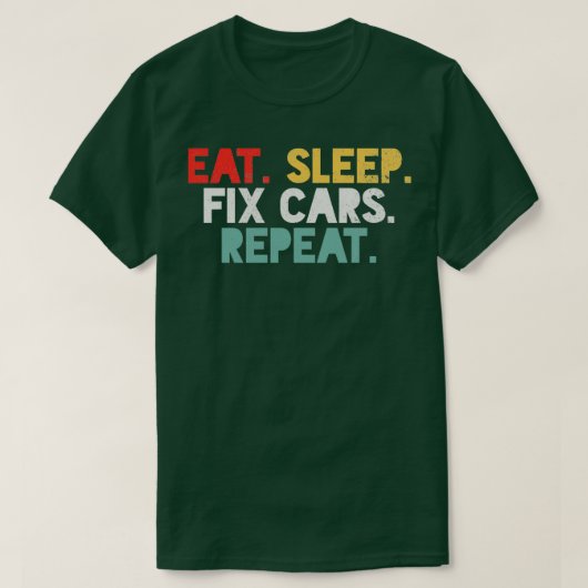 Car Mechanic  (4)  T-shirt (Design voorkant)