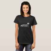 Car Mechanic Evolution Funny Car Mechanic Museum C T-shirt (Voorkant volledig)