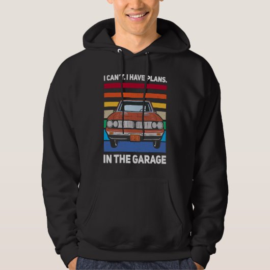 Car Mechanic Garage  Diesel  & Car Mechanic Hoodie (Voorkant)