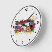 Car Of Clock Ronde Klok (Hoek)