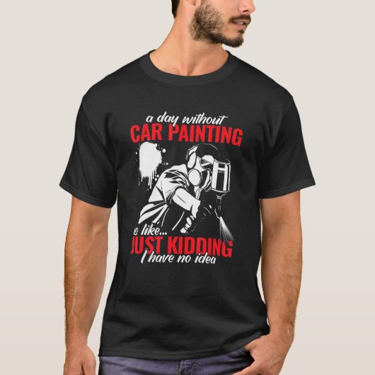 car painter and car painter auto body painter for t-shirt (Voorkant)