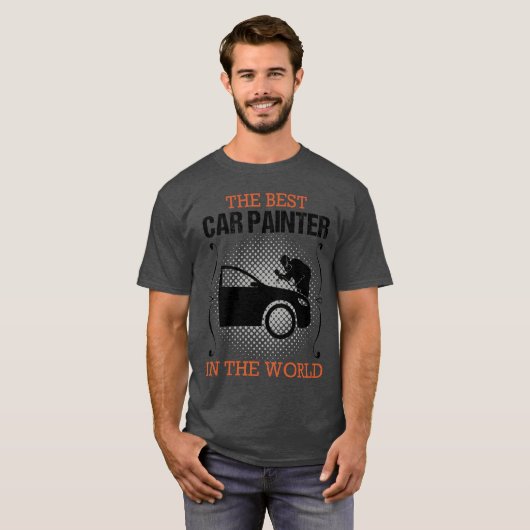 Car Painter Vehicle Painter Profession Gift funny T-shirt (Voorkant volledig)