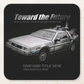 Car：Paper Coaster Kartonnen Onderzetters (Voorkant)