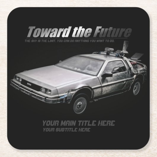 Car：Paper Coaster Kartonnen Onderzetters (Voorkant)