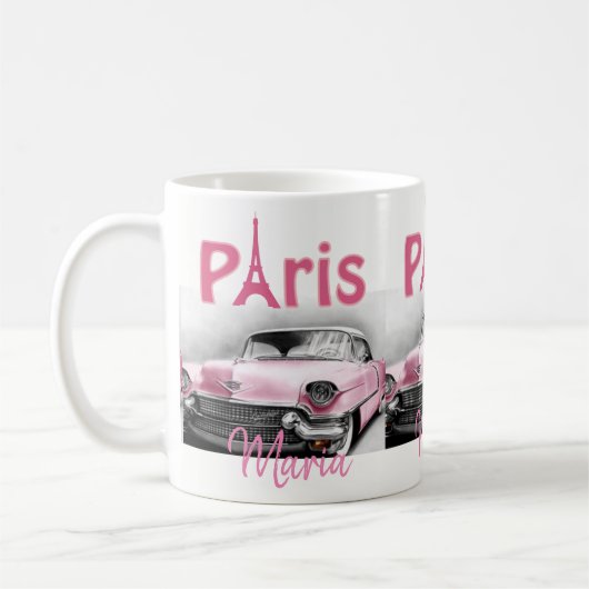 Car Paris Frankrijk Mok (Links)