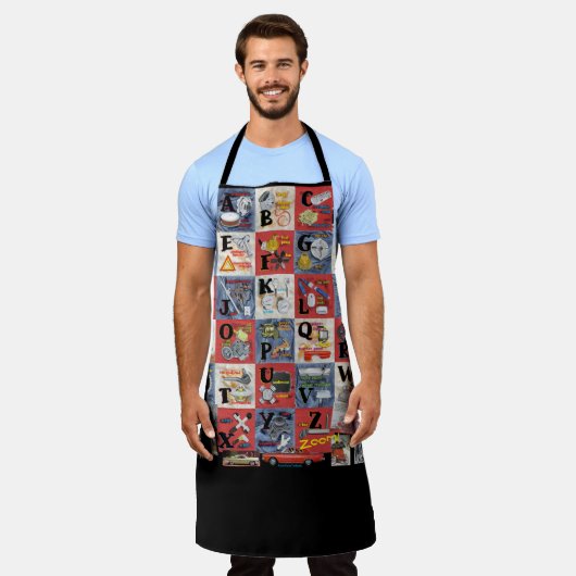 Car Parts Schort (Gedragen)