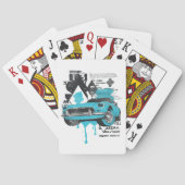 CAR POKERKAARTEN (Achterkant)