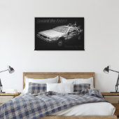 Car:Premium Canvas Afdruk (Insitu (Slaapkamer))
