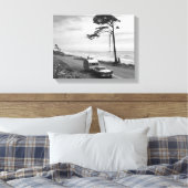 Car Pulling Trailer Canvas Afdruk (Insitu (Slaapkamer))